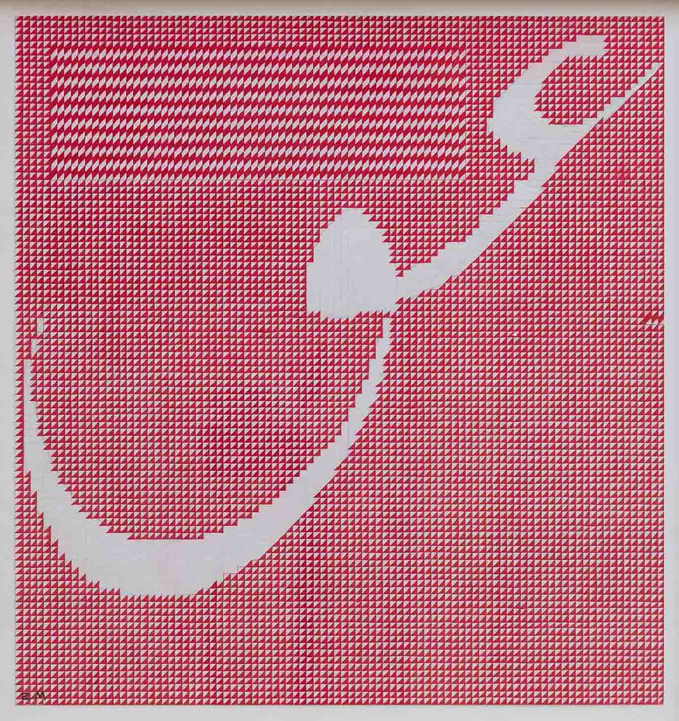 Zahra Mahmoudkhani , Untitled , 2020 , Colour Pen On Paper , 46 x 50 Cm