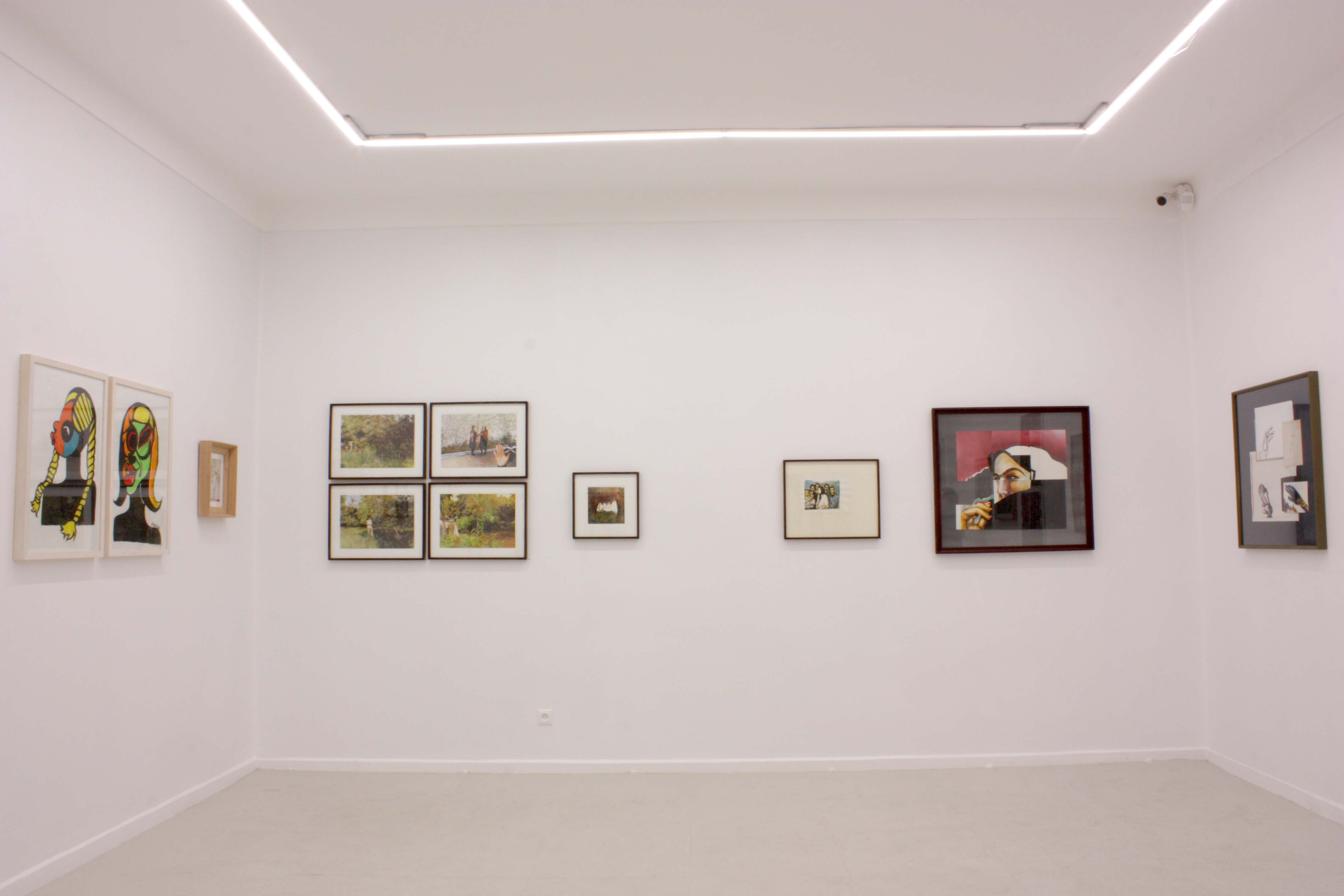 Installation view.Approaching The End Of Magic, The Plateau Closes in