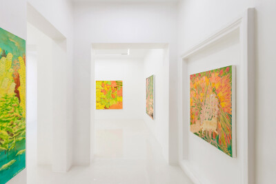 BIRDS MICING, CATS BIRDING, Zahra Zonouz, Installation view, Delgosha gallery. Courtesy of the artist and Delgosha gallery, Photography: Kabood studio.